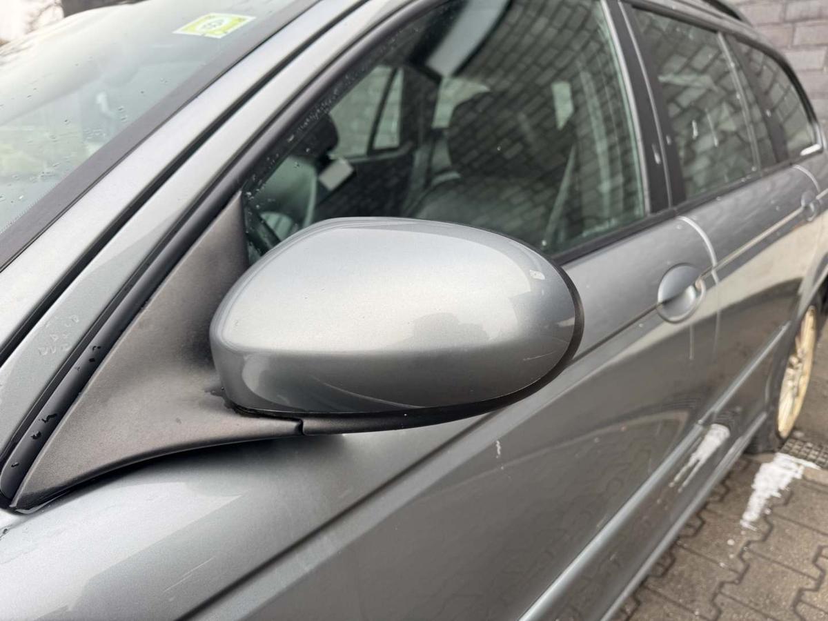 Jaguar X-Type original Au&szlig;enspiegel links elektrisch verstellbar LHK Quartzgrau Bj.2006